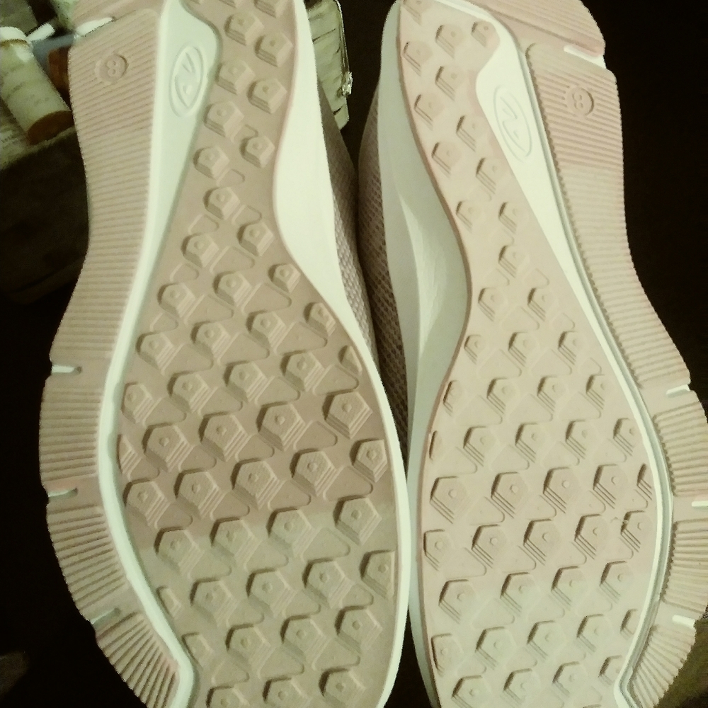Purple sneakers size 8